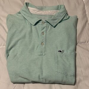 Vineyard Vines Seafoam Polo Shirt